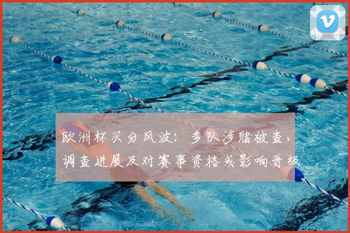 欧洲杯买分风波：多队涉赌被查，调查进展及对赛事资格或影响晋级处罚