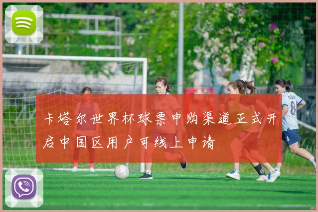 卡塔尔世界杯球票申购渠道正式开启中国区用户可线上申请