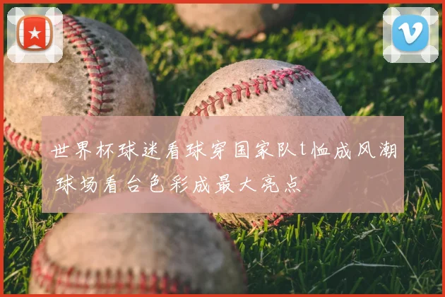 世界杯球迷看球穿国家队t恤成风潮 球场看台色彩成最大亮点